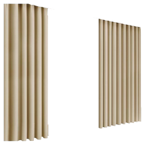 Curtains blackout 2024 new bathroom shade curtains blackout cloth bay window curtains gauze curtains that are light-transmitting and impermeable to people 1651