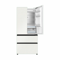 Colour Crystal Glass Haier 501L Fa Multidoor Four Doors Full Space Fresh zero recessed ultra-thin Home Refrigerator