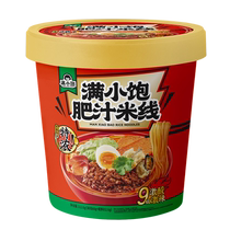 Manxiaobao Fat Juice Rice Noodles Ramen Convenient Fast Food Snail Lion Rice Late Night Snack Rice Vermicelli Hot and Sour Soup 1196