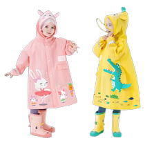 Tiantianzi three-dimensional raincoat for children kindergarten baby boys and girls waterproof special raincoat 1036