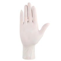 Jiazhanli Disposable Latex Gloves Rubber Food Catering Housework Cleaning Powdered Anti-sweat Gloves 100 Pcs