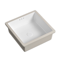 Deepened under-counter basin large-diameter ceramic wash basin balcony deep-bottomed laundry basin embedded kitchen sink 1145