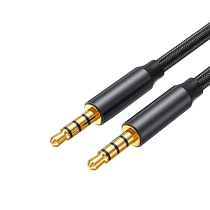 (Official) Mobile Phone Live Sound Card Connecting Line Microphone AUX Accompaniment Line 3 5mm Public to the public recording Line 3 Four 4 Festival apply for All K singing Little Big Egg recording 2913