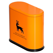 Trash bin with lid for living room large capacity 2024 new style toilet paper basket for kitchen and bathroom Huanghe 1117