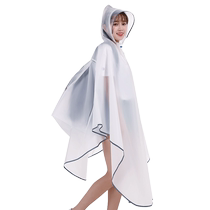 Bicycle raincoat junior high school student bicycle single womens long full-body rainstorm cycling special poncho 2144