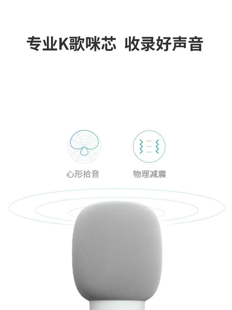 Nut Microphone Q2 Wireless Dual Microphone Singing Karaoke Handy Gadget Long-Lasting Battery Life with O1S/G9S/N1 Series 2457