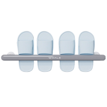 Bathroom storage rack bathroom punch-free slipper rack shoe storage rack toilet wall-mounted drain rack Huanghe 1117