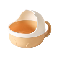 Baby Bowl Baby Special Supplement Bowl Spoon Suit 1 Year Old 2 Year Old Children Eat Cutlery Anti-Fall Suction Cup Bowl 942