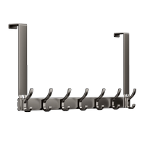 Assembly-free door hooks and coat hangers no punching required bedroom door storage clothes hangers coat and hat hooks wall hangings 2110