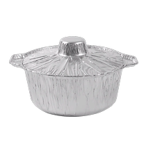 Tinfoil pot disposable hot pot pot outdoor camping picnic cassette stove special cooking utensils food grade cooking pot 2795