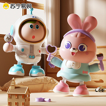 Baby toys 0 to 1 year old baby early education puzzle 4 toddlers 3 to 6 months and above 8 head-up practice training 2699