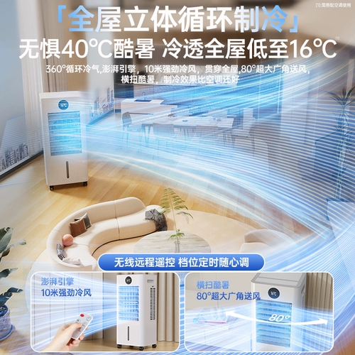 Холодный вентилятор -воздух -кондиционирование вентилятора Домашнее охлаждение Движение вентилятора. Движение спальни.