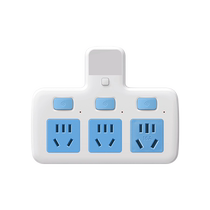 High power usb multifunction 10a turn 16a plug-in socket patch board converter extension without wire electric 1322