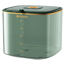 Rice bucket household insect-proof and moisture-proof sealed rice box 20 catties large capacity food-grade grain storage box 1585