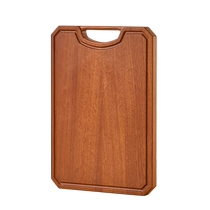 Ebony cutting board solid wood cutting board antibacterial and mildew proof household chopping board kitchen special cutting board vegetable pier 2085
