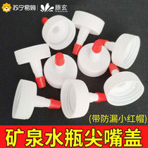 Tengxuan bouteille deau minérale conversion bouche bouchon de bouteille bouche pointue bouchon détanchéité tête de conversion universelle bouchon de bouteille en plastique remplacement 1563