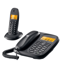 Motorola cl101c Digital Cordless Phone Office Submother Machine Home Wireless Landline 1 Drag One