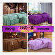 Simple pure color beauty salon bed cover four-piece set physiotherapy foot bath body massage massage shampoo massage sandwich quilt cover