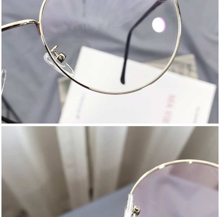 quỹ ròng kính lớn được đóng khung với nữ ins triều Hàn Quốc màu đỏ retro vòng khung khung cận thị nam Harajuku phong cách ulzzang gọng kính cận