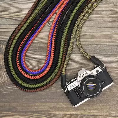 Camouflage baby bag umbrella rope camera hug baby bag camera shoulder strap micro monocular camera Camera Camera strap crossbody single-eye baby bag mountaineering rope shoulder strap