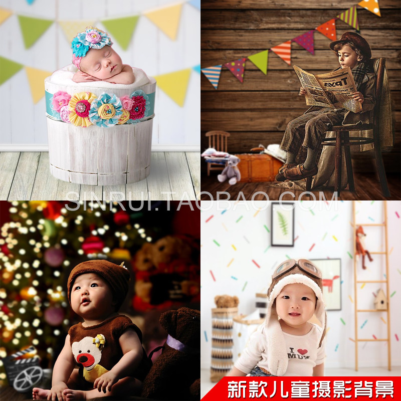 Children's photography background 2021 new baby hundred days baby photo studio photo photo digital background paper