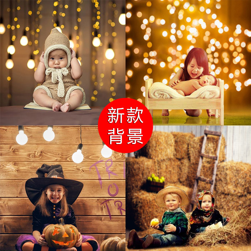 Children Photography Background Cloth 2022 New Photos Photo Gallery Baby Photographed Babies 100 Days Write True Background Paper Full