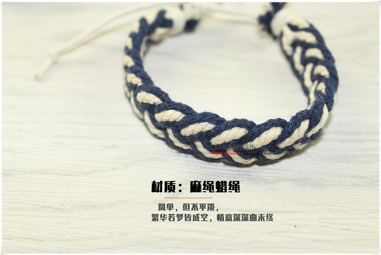 Chín cổ phiếu phiên bản Hàn Quốc của vòng tay nhỏ tươi sinh viên nữ vòng tay văn học rừng vòng tay nam tặng quà sáng tạo cho mọi người vòng tay đá