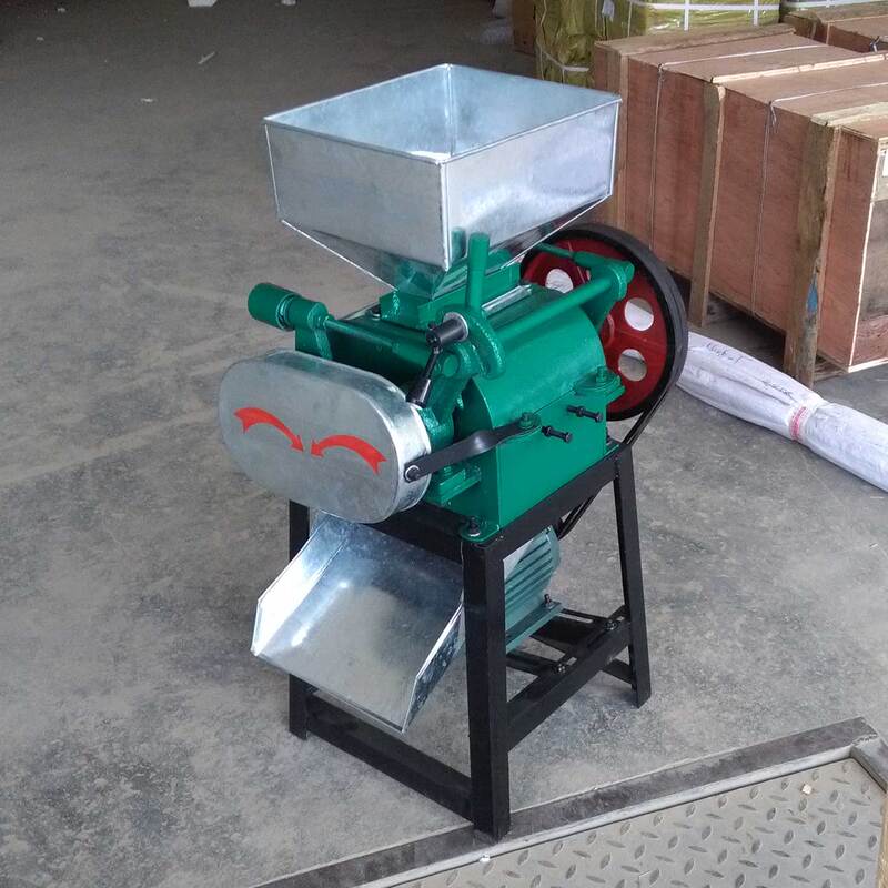 Yb12-20 Type Flattening Machine, Small Special Roller Flattening Machine for Soybeans and Wheat, Rapeseed and Corn Breaking and Flattening Machine