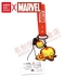 Mingchuang sản phẩm tuyệt vời miniso Marvel Q phiên bản phẳng điện thoại di động mặt dây trang trí dễ thương phim hoạt hình điện thoại di động dây buộc dây P - Phụ kiện điện thoại di động