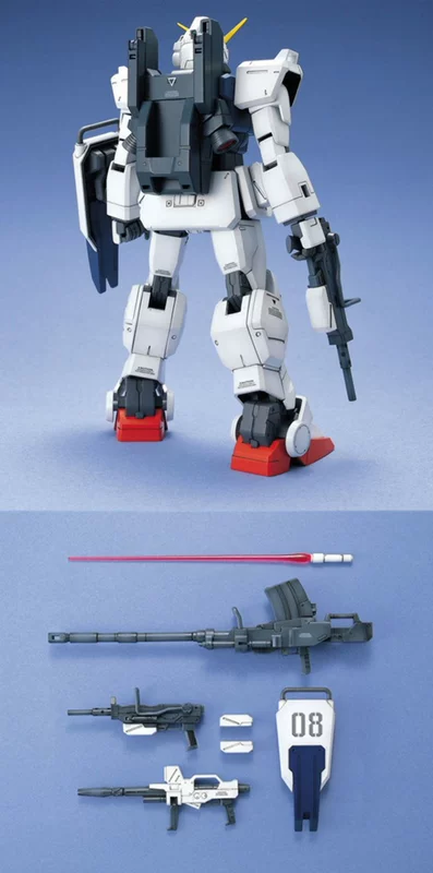 Bandai Gundam Model MG 1/100 RX-79G Marine Loại sản xuất hàng loạt đầu tiên Land Warfare Gundam Lắp ráp - Gundam / Mech Model / Robot / Transformers mô hình nhựa gundam