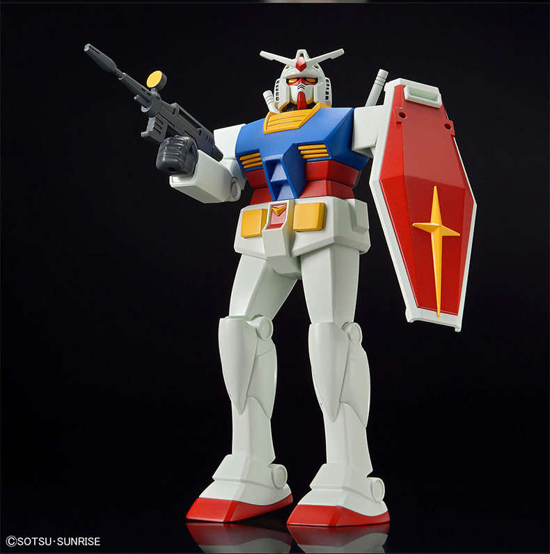 Игрушки из сериалов Gundam 万代敢达拼装模型 1/144 rx-78-2 元祖高达 覆刻重置版 收藏系列 Bandai