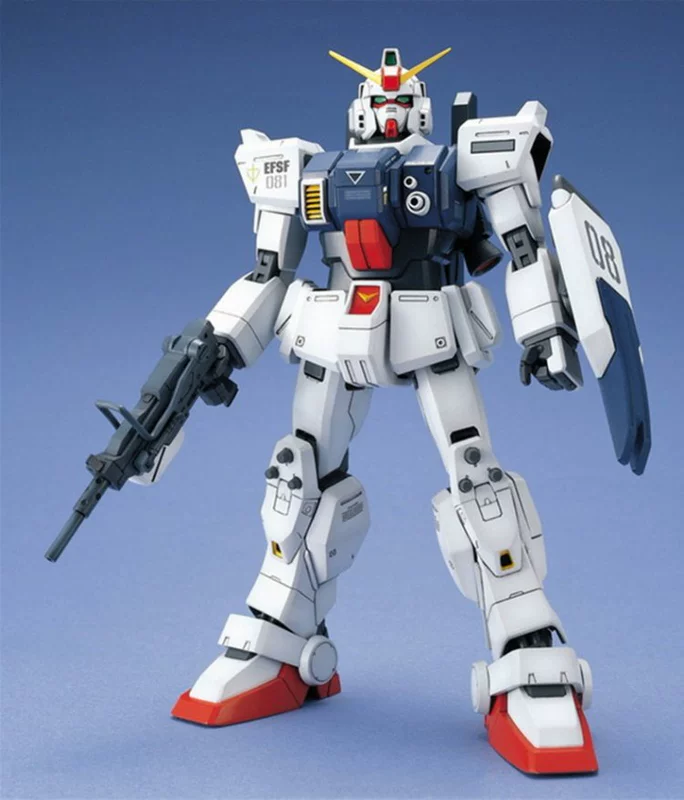 Bandai Gundam Model MG 1/100 RX-79G Marine Loại sản xuất hàng loạt đầu tiên Land Warfare Gundam Lắp ráp - Gundam / Mech Model / Robot / Transformers mô hình nhựa gundam