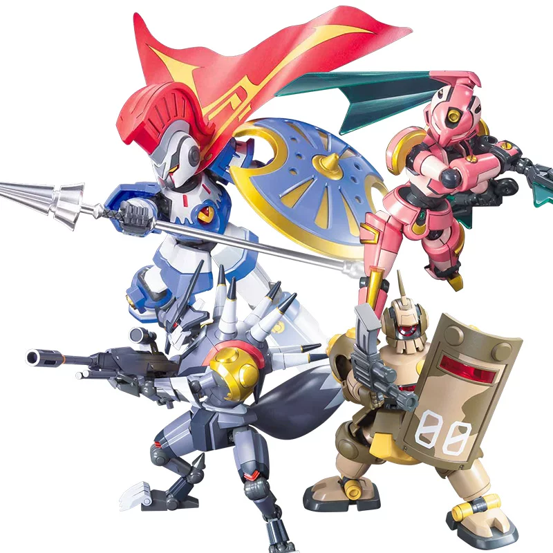 Bandai сборочная модель картонный боец LBX 001 Ахилис Дику женский ниндзя охотник Генерал Пандора