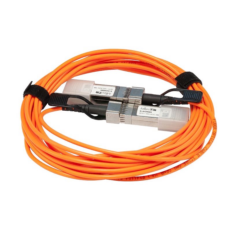 MikroTik S AO0005 5 m Straight connected with source optical cable AOC