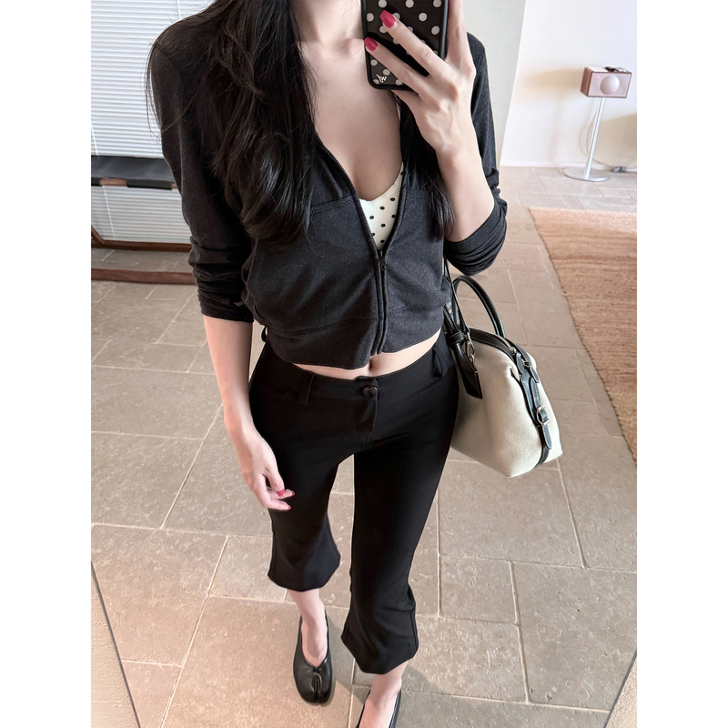 Laareetoo Wool Zipper Jacket for Women, Summer Hooded Sweatshirt, Thin Air-Conditioning Shirt, Slimming Sun Protection Top Laareetoo Wool Zipper Jacket for Women, Summer Hooded Sweatshirt, Thin Air-Conditioning Shirt, Slimming Sun Protection Top