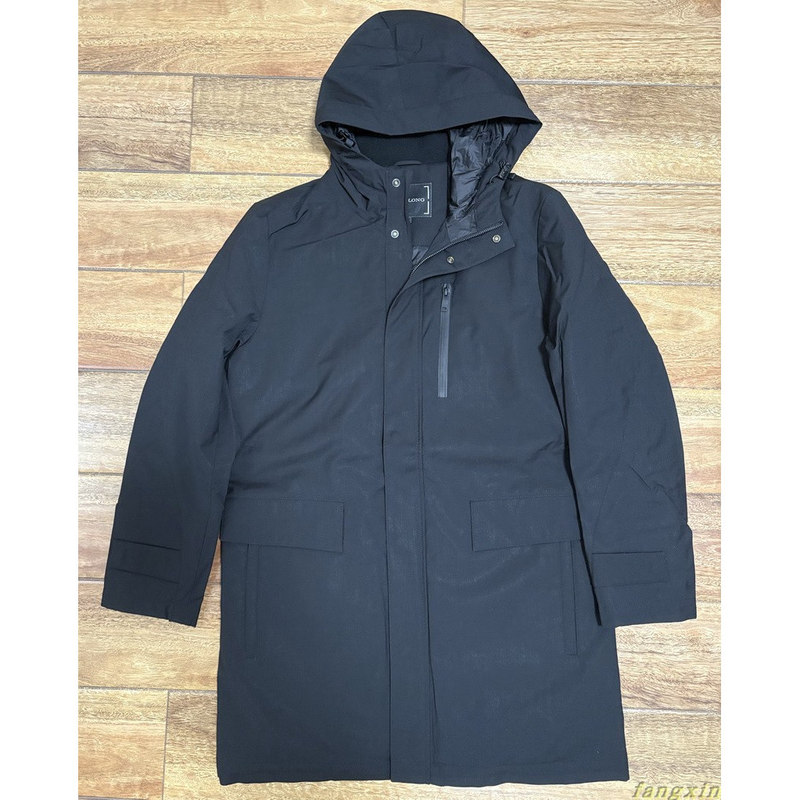 Louislong Men's Business Casual down Jacket Mid-Length Thickened Hooded Clearance Sale