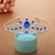 Mới của trẻ em vương miện lãng mạn băng Aisha công chúa nước khoan cô gái màu hồng hoop phụ kiện tóc Sophia dây buộc tóc scrunchies