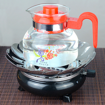 Solid-liquid dual-use alcohol stove for making tea Outdoor windproof portable alcohol tea stove pot Small field stove stove head supplies