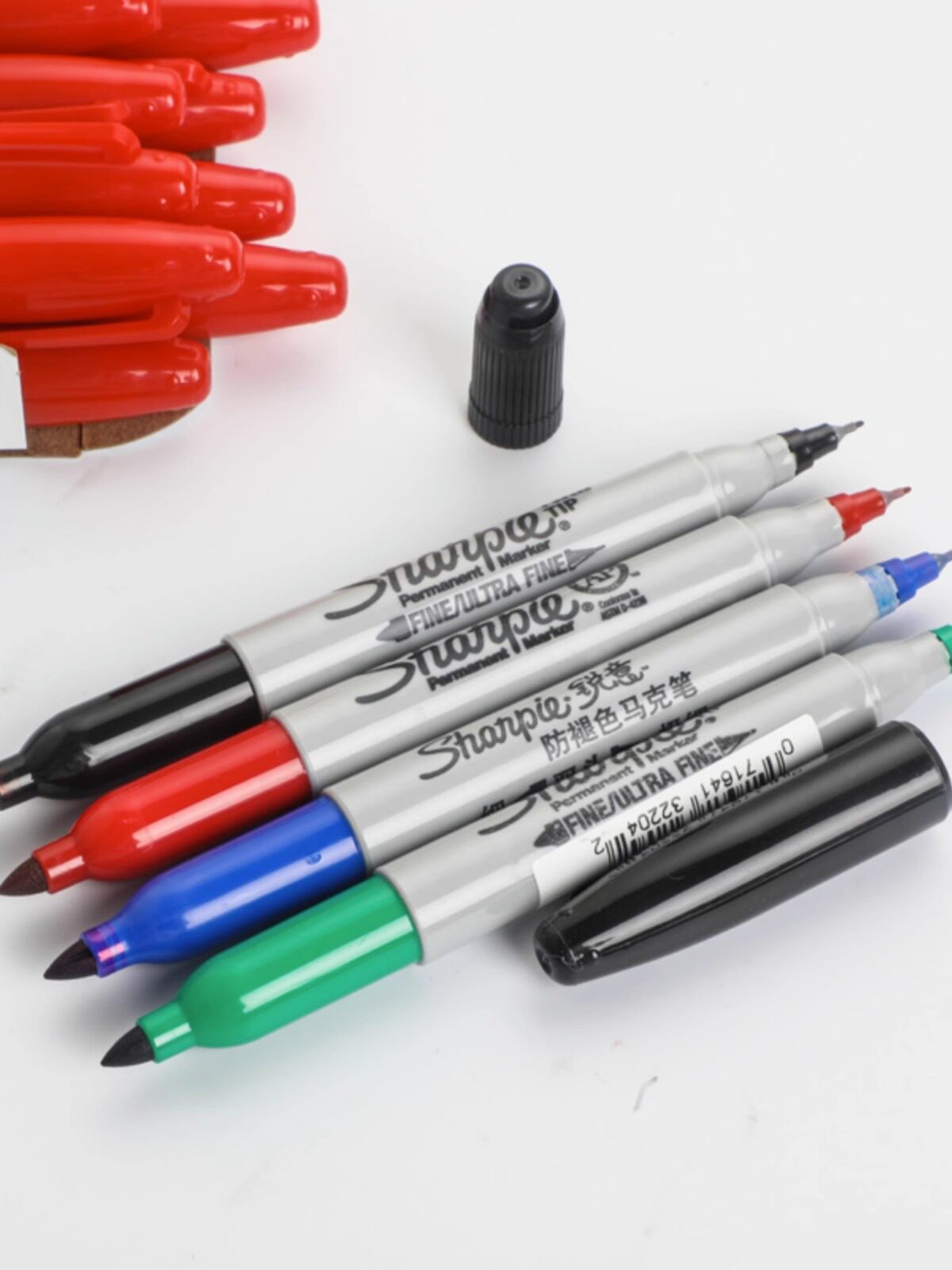 实验室必备!三福Sharpie 32001防褪色双头记号笔真有那么神?-记号笔-淘宝百科网
