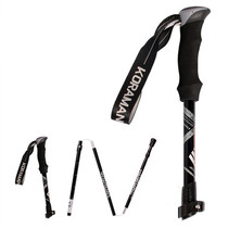 Climbing pole Outdoor folding climbing pole climbing crutch Telescopic folding ultra-light hiking ultra-short female climbing stick