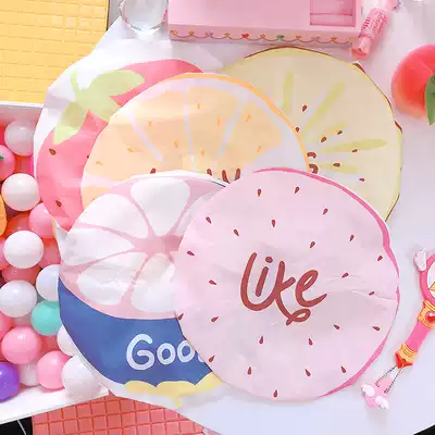 Cute fruit waterproof shower cap shower shower cap Women adult waterproof shampoo cap kitchen anti-oil smoke hat