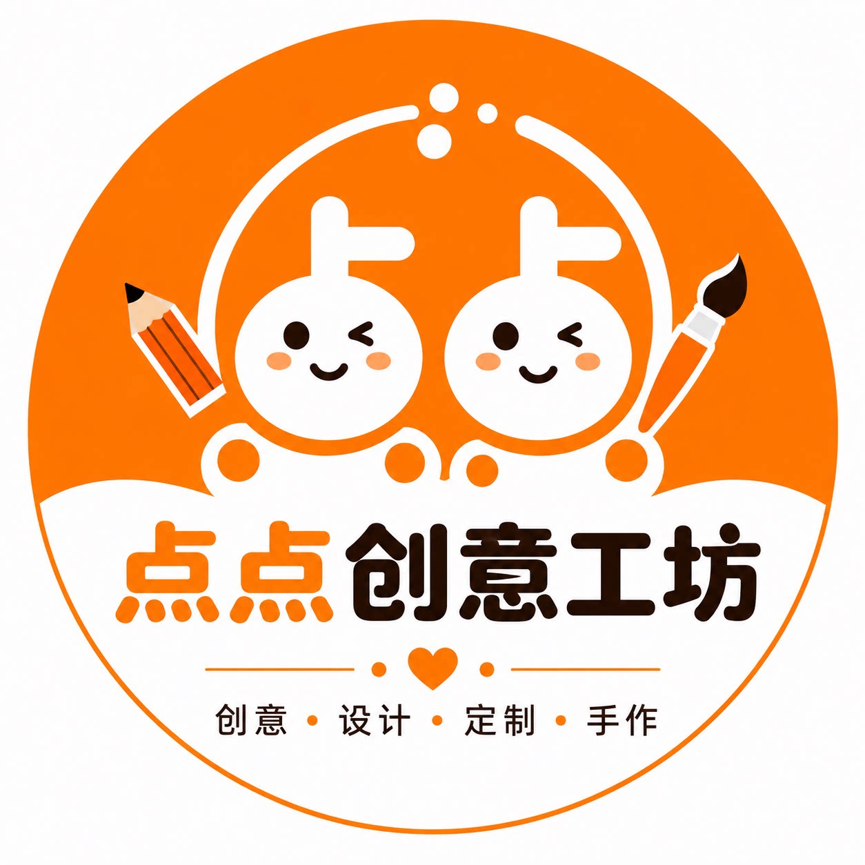 点点创意工坊的LOGO
