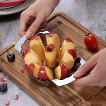Zinc alloy Apple cutting fruit knife apple fruit cutter splitter fruit cutting device coring artifact segmentation