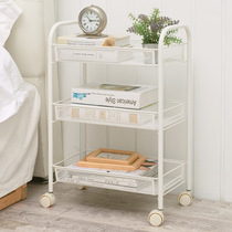 Beauty car beauty salon trolley shelf three-story Nail Salon Salon Salon Salon trolley