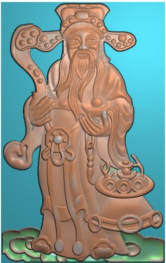 Finely Carved Plot Relief Map Grey stone carved stone sculpted tombstone fig.