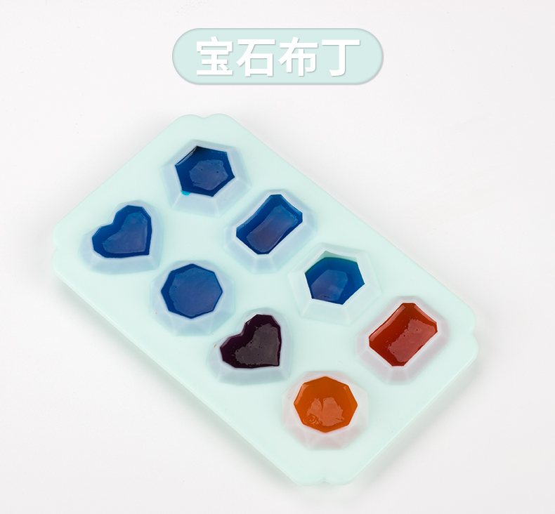Nướng quả gấu nhỏ Pháp QQ kẹo mềm khuôn tự làm pha lê Epoxy phim hoạt hình băng khối khuôn - Tự làm khuôn nướng khuôn bánh tart