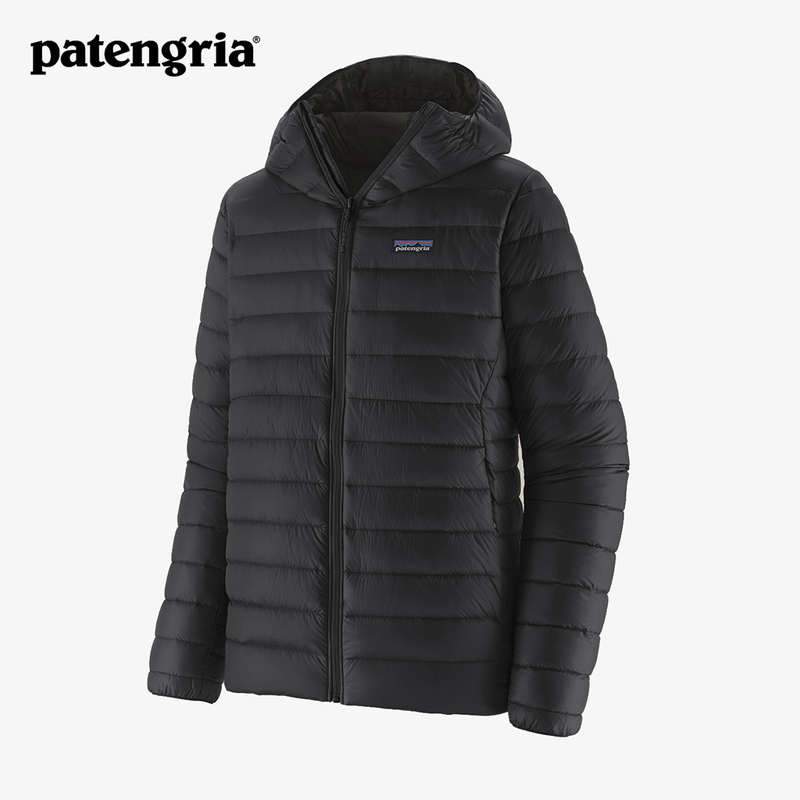 Official Genuine Bata Hooded down Jacket for Men, Outdoor Casual Windproof Warm Versatile Ribbed Jacket for Women