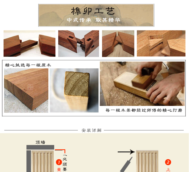 Mới Trung Quốc dải gỗ rắn lưới gỗ lưới phân vùng màn hình tùy chỉnh phòng khách hiên dọc dải khô và ướt phân vùng màn hình gỗ rắn - Màn hình / Cửa sổ vách nhựa giả gỗ