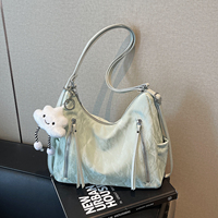 Multifunctional crossbody bag women's 2025 new backpack high-end commuter shoulder bag large capacity tote bag