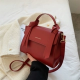 Модная красная сумка через плечо для невесты, сумка на одно плечо, городской стиль